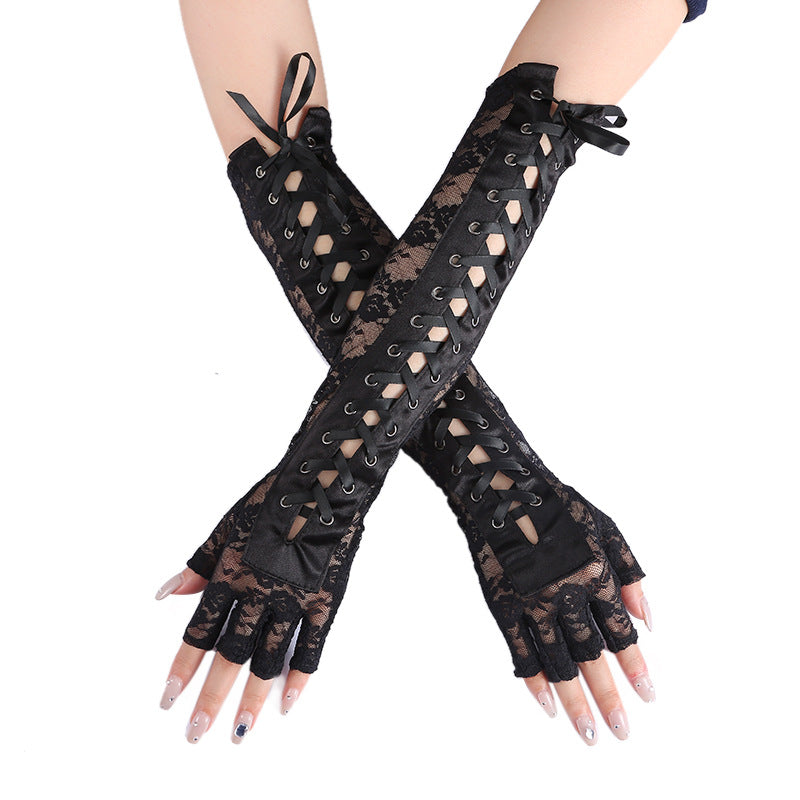 Gothic Half-Finger Arm Warmers