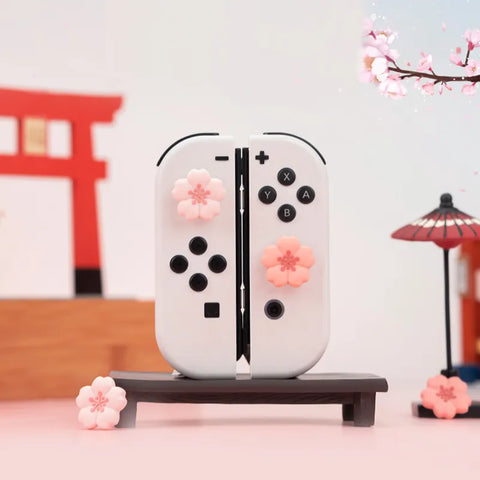 Daumengriffkappe mit Sakura-Blume für Switch