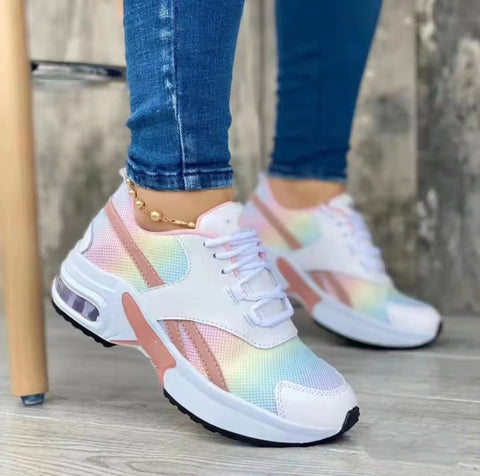 Colorful Platform Sneakers