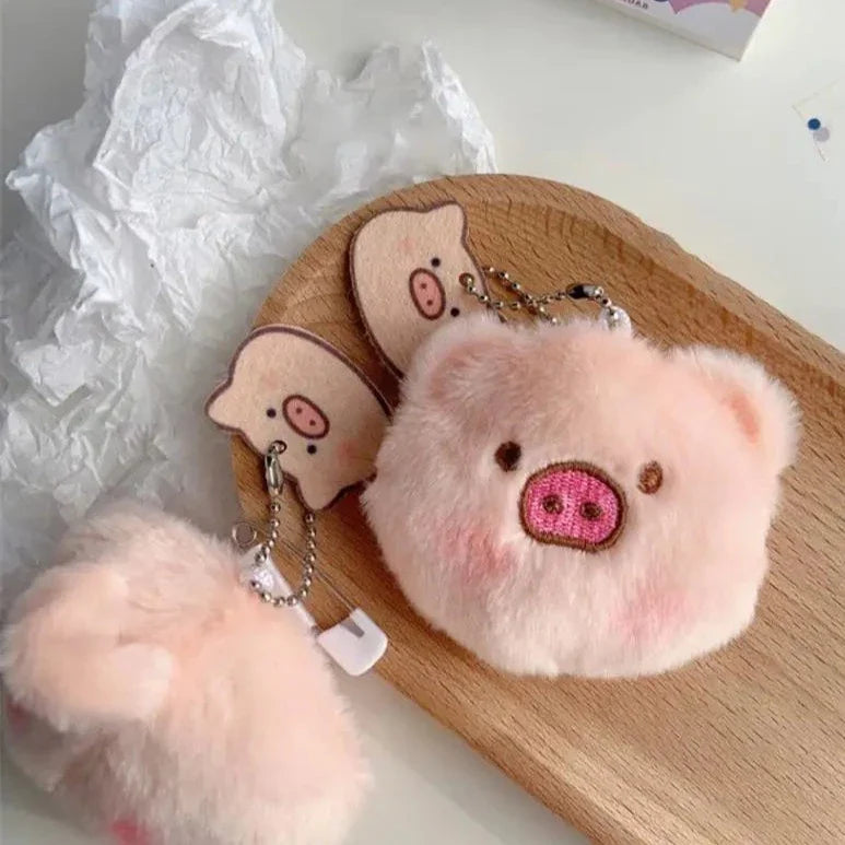 Kawaii Plüschschwein Schlüsselanhänger