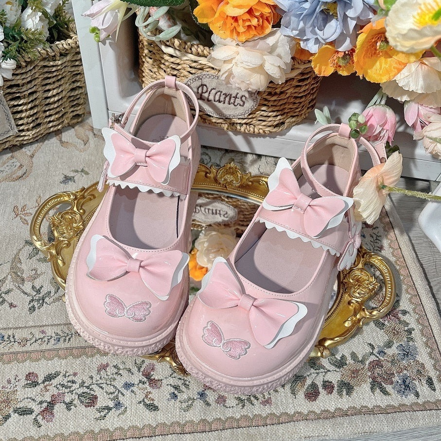 Zapatos estéticos de lolita kawaii