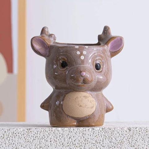 Cute Deer Flower Pot