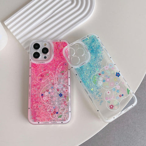 Funda de conejo y oso kawaii para Samsung Galaxy