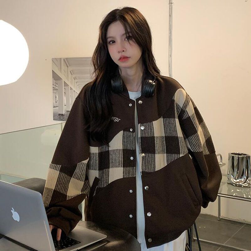 Deeptown Baseballjacke im koreanischen Stil