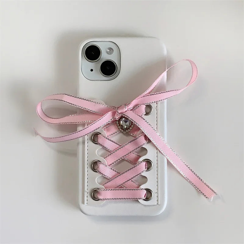 Bonita funda para teléfono con diseño de ballet