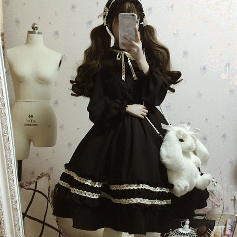 Vestido retro dulce lolita