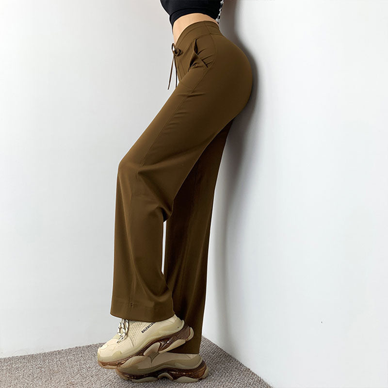 Pantalones anchos deportivos y de fitness para mujer