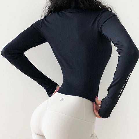 Long Sleeve Slim Fit Women’s Workout Jacket