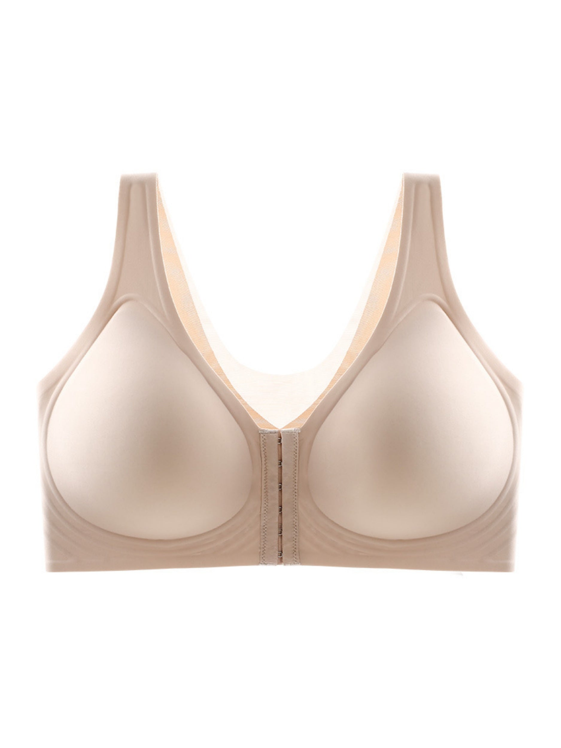 Front Closure No Steel Ring Push-up Side Breast Anti-sagging Seamless Bra