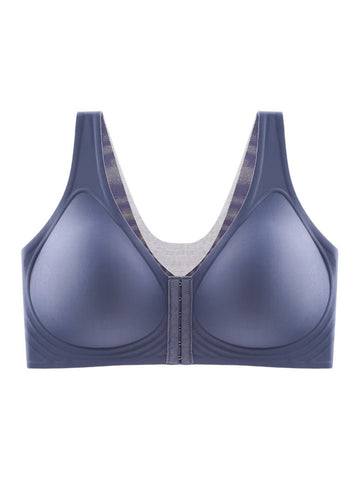 Front Closure No Steel Ring Push-up Side Breast Anti-sagging Seamless Bra