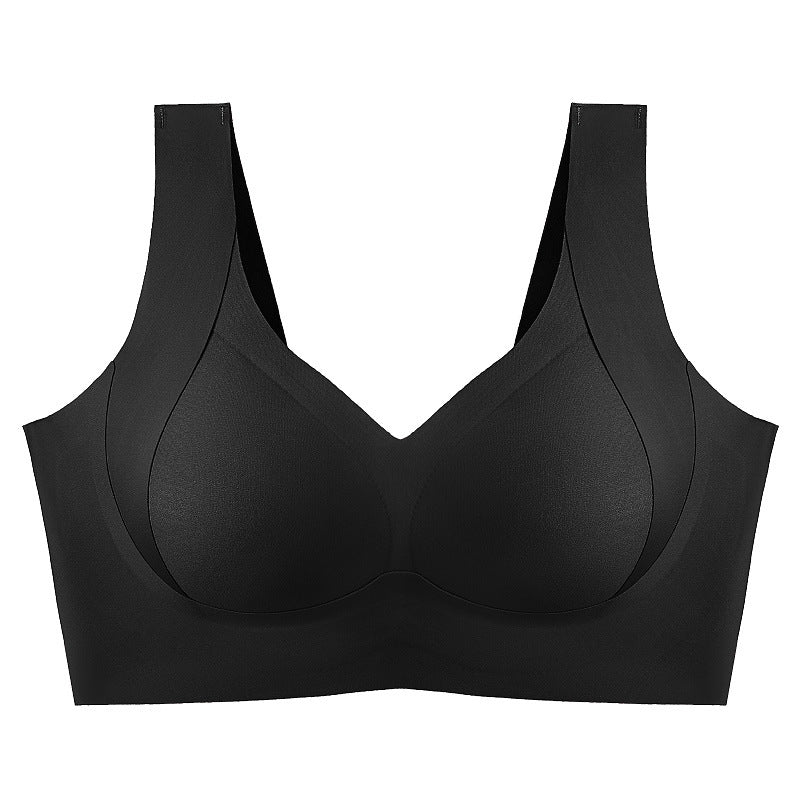 Plus Size Bügelloser Shaper-BH Schwarz