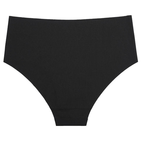 Seamless Mid-Rise Solid Panties