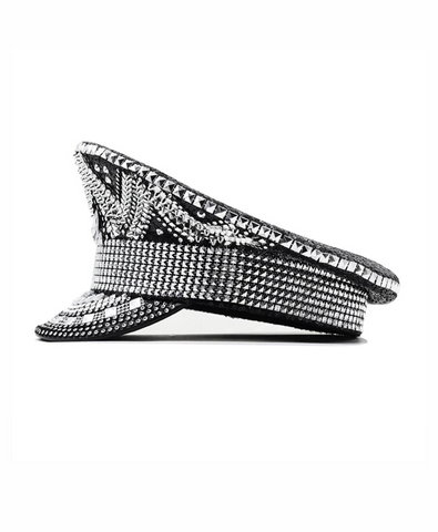 Roma - Luxury Rhinestone Cabbie Hat