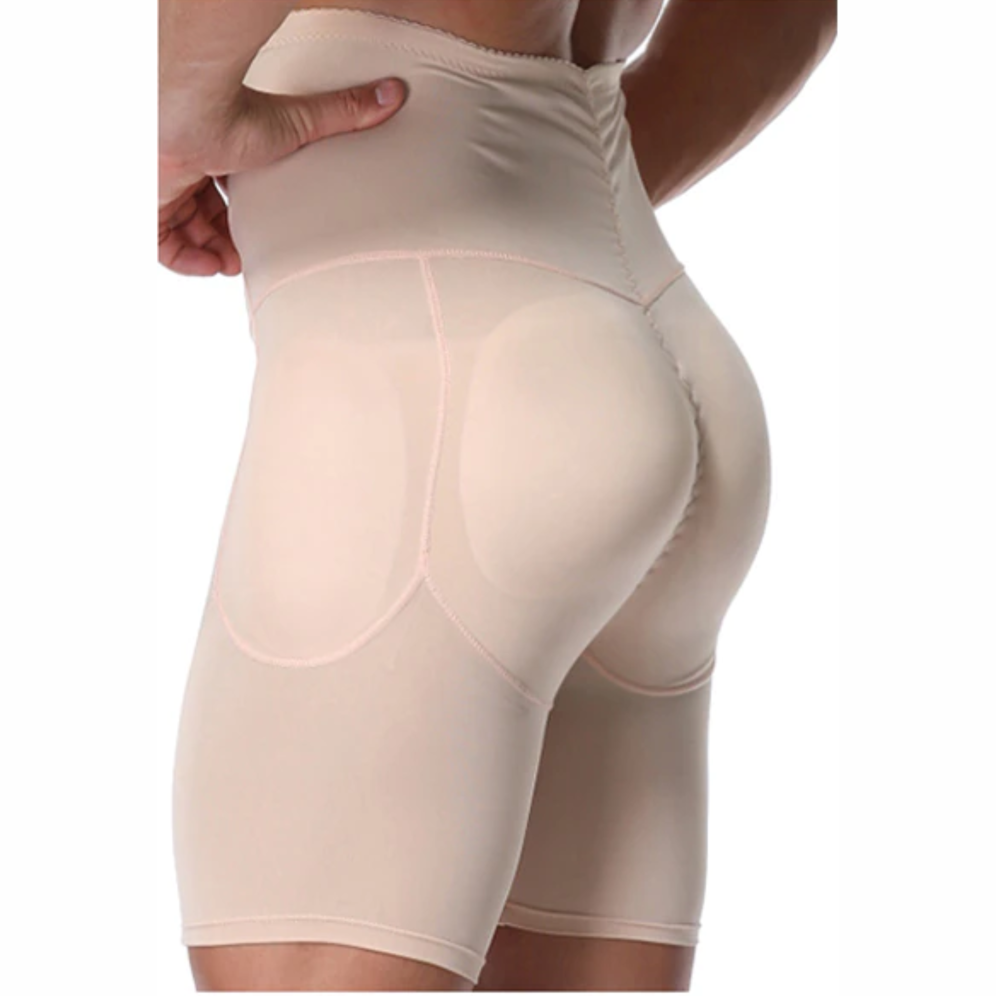 Men's Padded Hip & Butt Lift Boxer Shorts