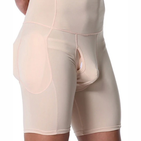 Men's Padded Hip & Butt Lift Boxer Shorts