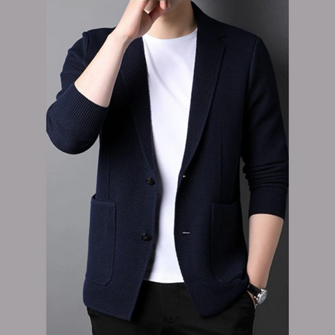 Ricky - Slim Fit Wool Blazer For Men