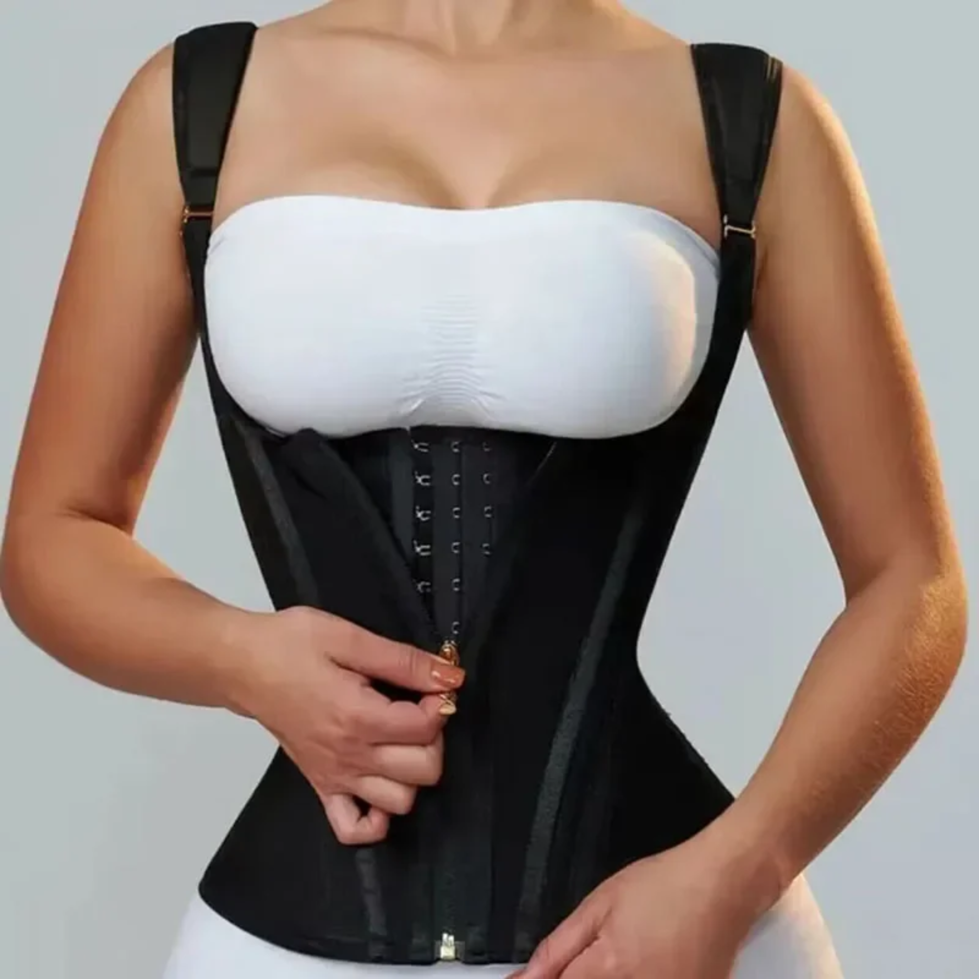 Dual Compression Underbust Waist Trainer Corset