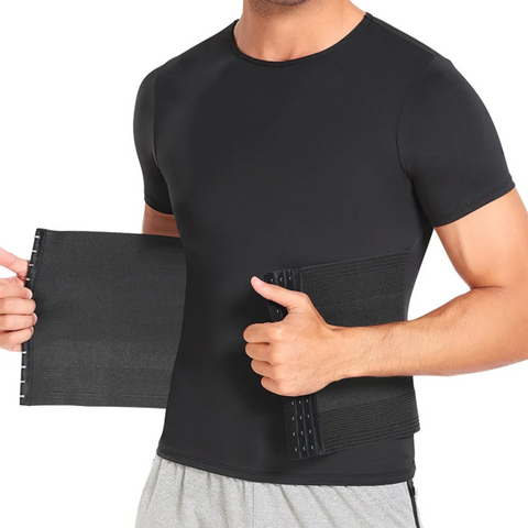 T Shirt Shaper With Built In Waist Trainer