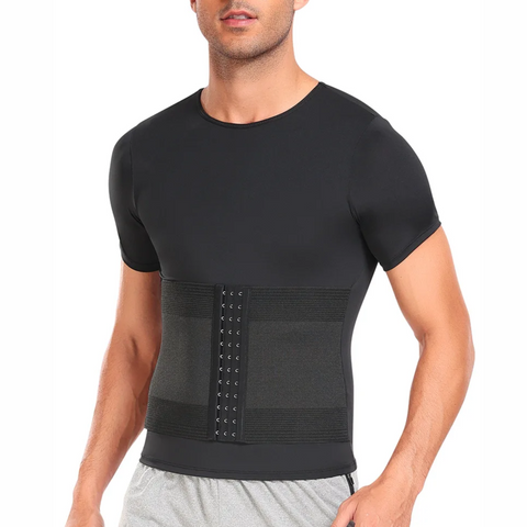 T Shirt Shaper With Built In Waist Trainer