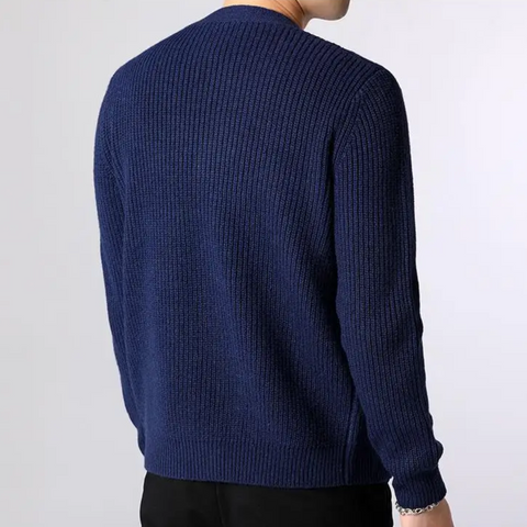 Jackson - Ribbed Knitted Men's Cardigan