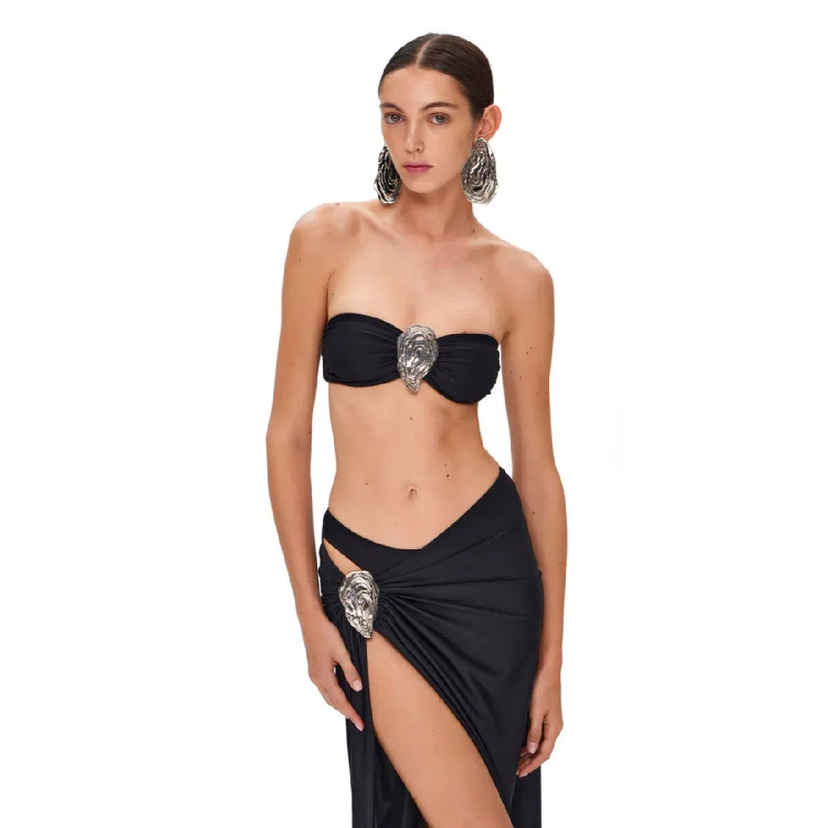 Strapless Bikini Three-Piece Set