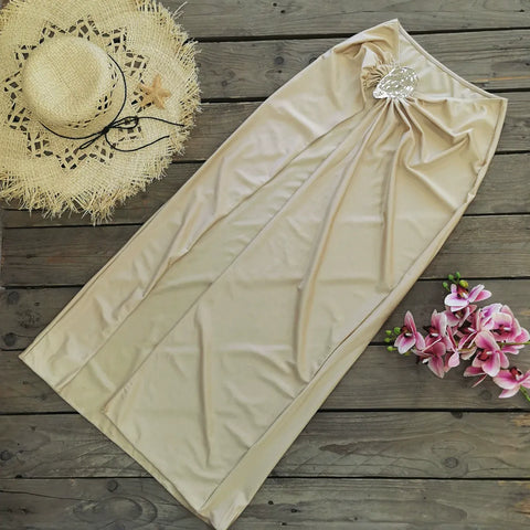 Strapless Bikini Three-Piece Set