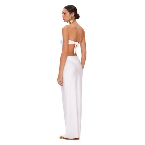 Strapless Bikini Three-Piece Set