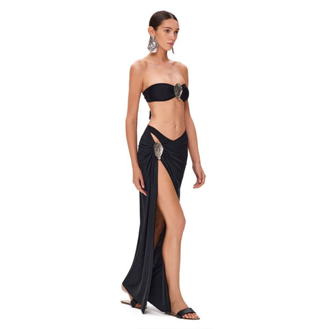 Strapless Bikini Three-Piece Set