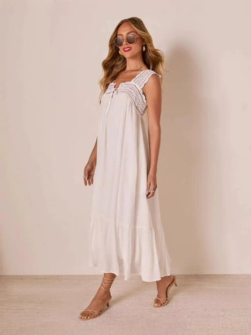 Cotton Sleeveless Nightdress