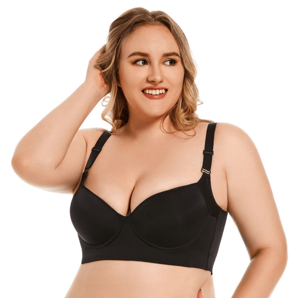 Magic Back Smoothing Push-Up Bra | Full Bust Lifted, Confidence Boosted