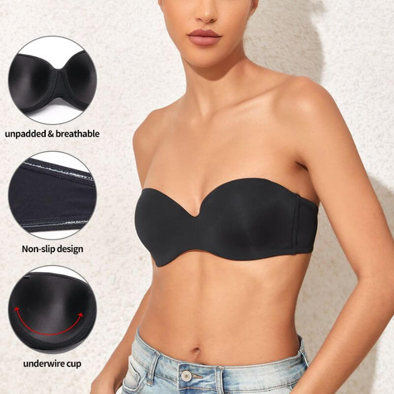 Magic Convertible Non-Slip Strapless Bra