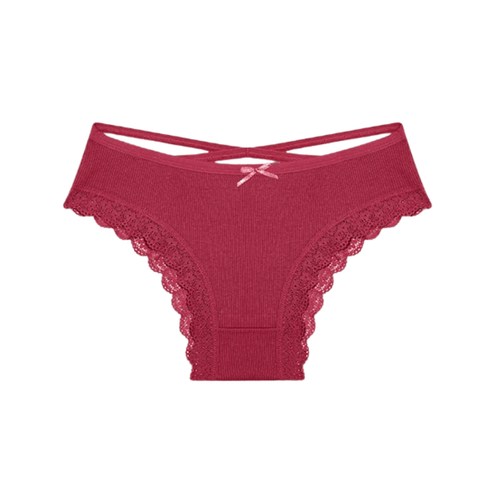 Magic Cross-Strap Low-Waist Panties