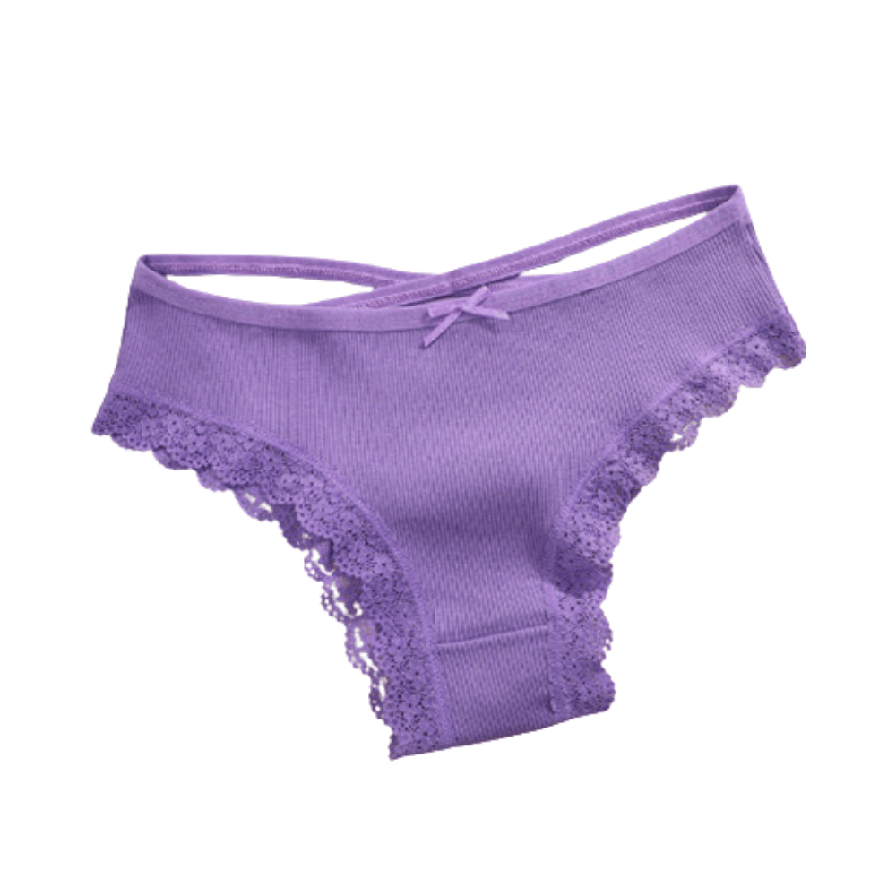 Magic Cross-Strap Low-Waist Panties