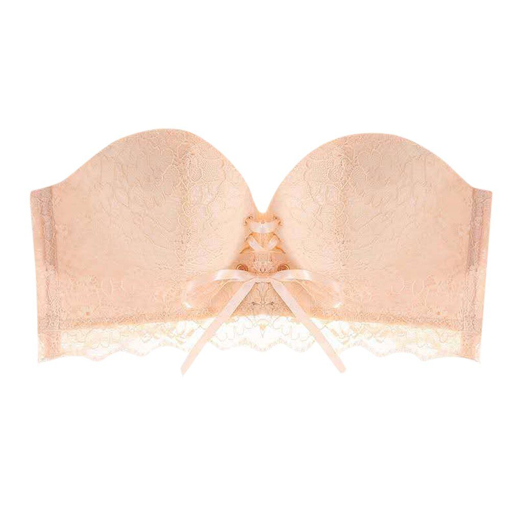 Magic Lace-up Detail Push-Up Bra