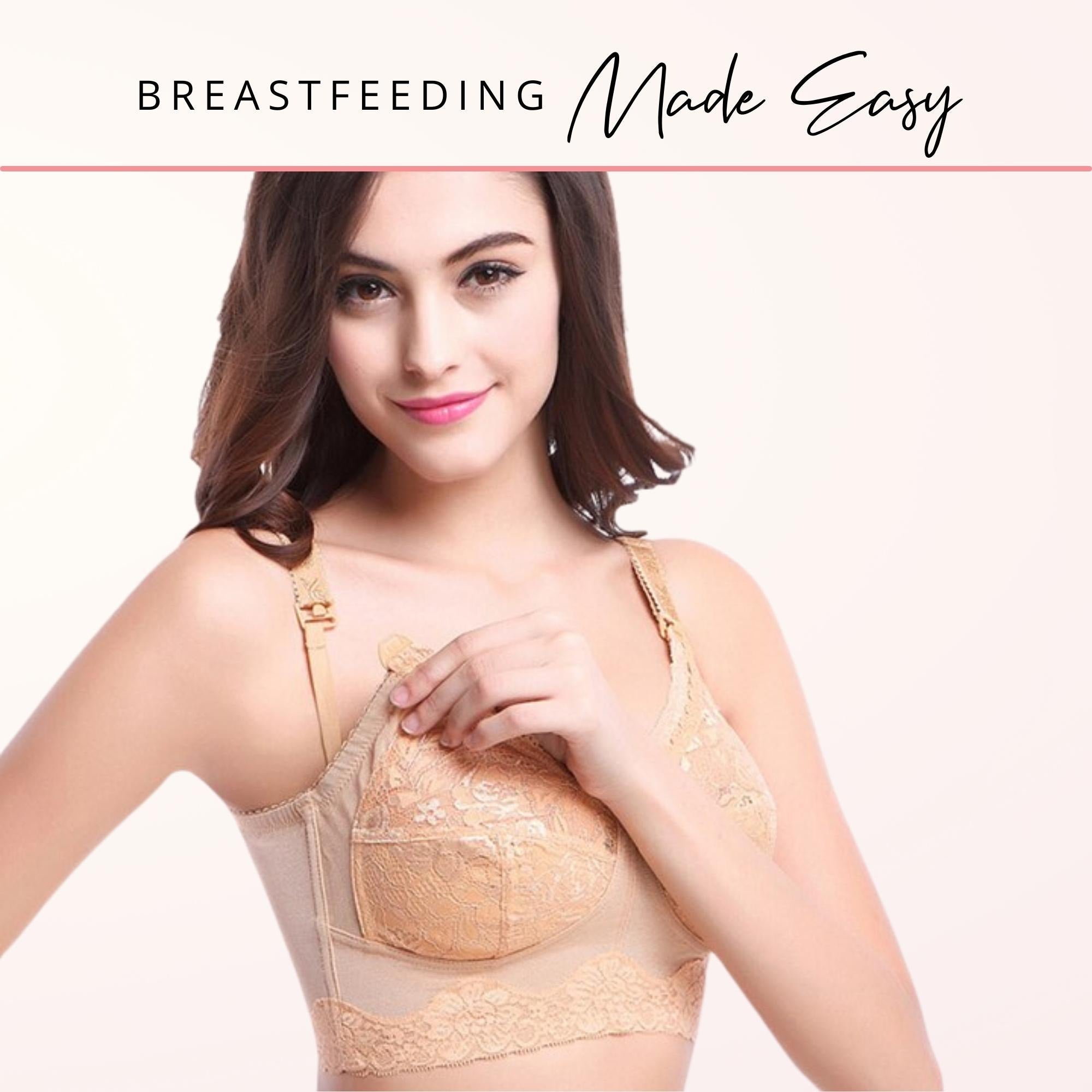 Magic Maternity Plus Size Nursing Lace Bra