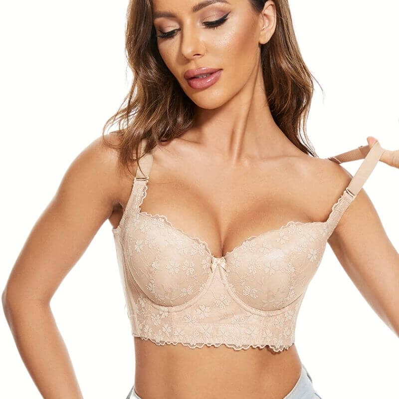 Magic Push Up Sexy Corset Underwire Bra