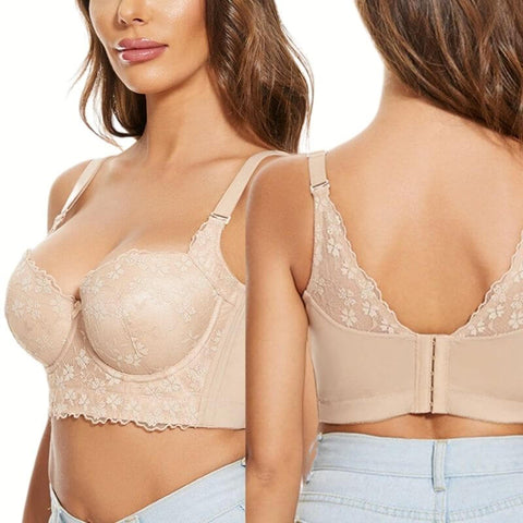 Magic Push Up Sexy Corset Underwire Bra