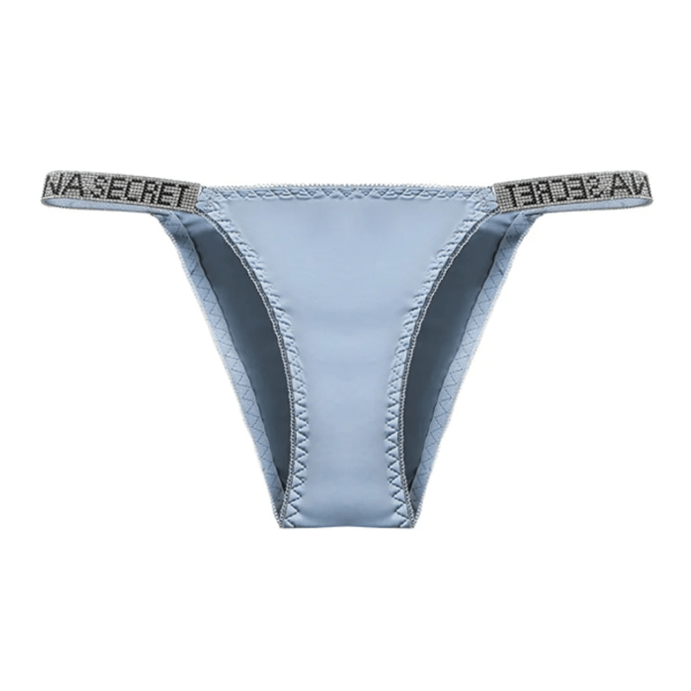 Magic Rhinestone Low-Waist Thong Panties