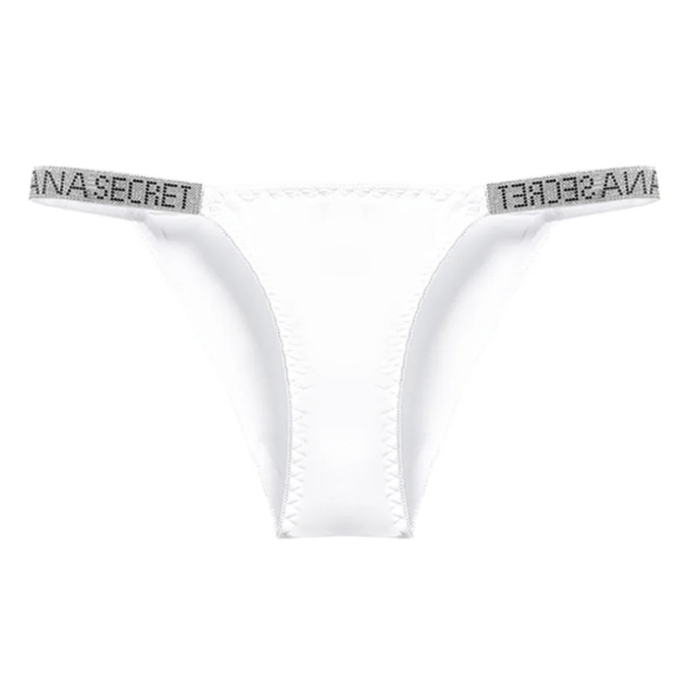 Magic Rhinestone Low-Waist Thong Panties