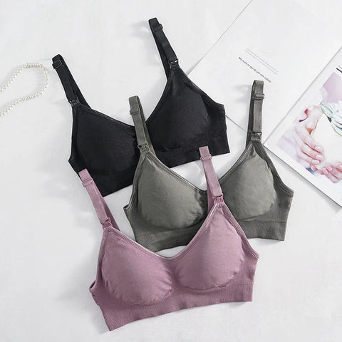 Magic Seamless Nursing Push Up Bra