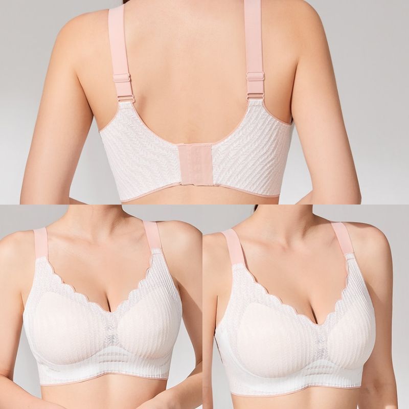 Magic Seamless Two-Tone Wire Free Bra