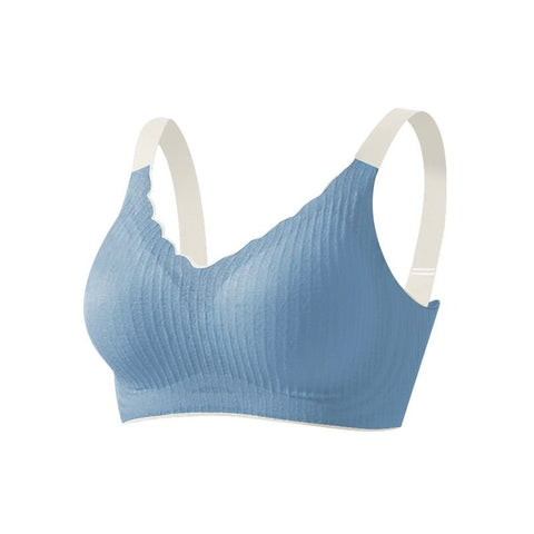 Magic Seamless Two-Tone Wire Free Bra