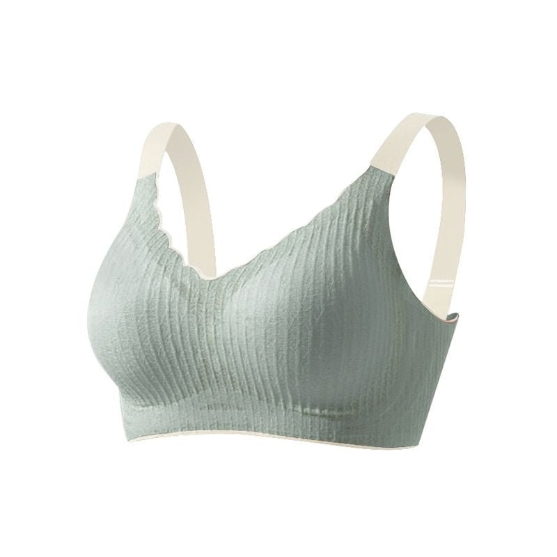 Magic Seamless Two-Tone Wire Free Bra