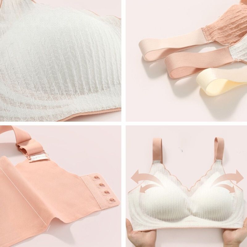 Magic Seamless Two-Tone Wire Free Bra