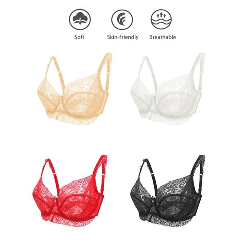 Magic Ultra Thin Lace Full Cup Bra