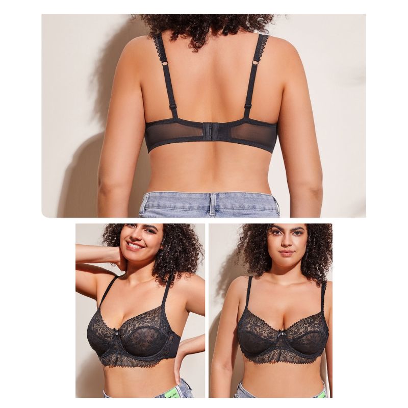 Magic Ultra Thin Lace Full Cup Bra