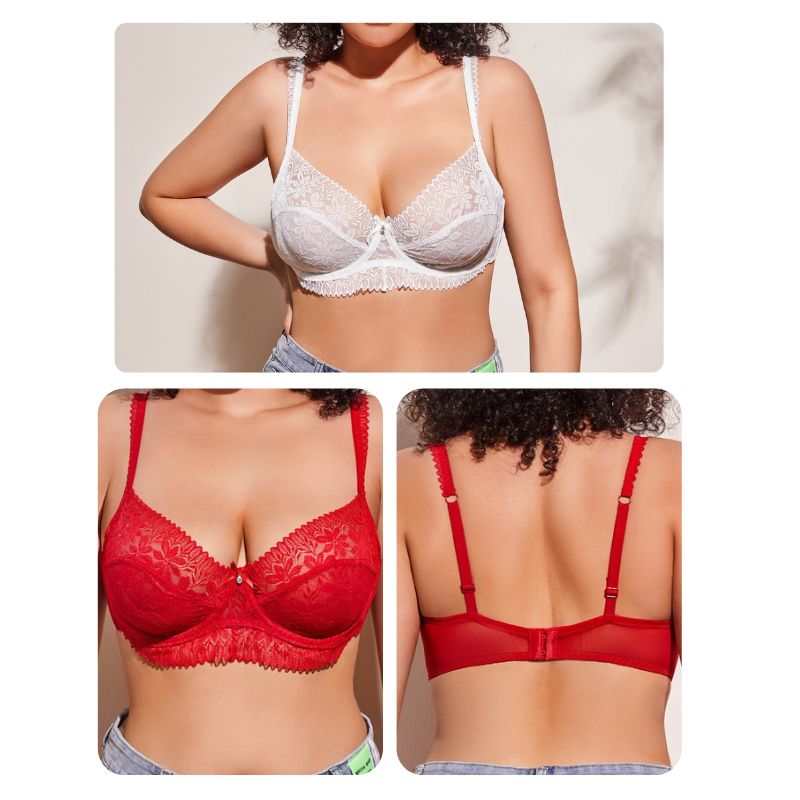 Magic Ultra Thin Lace Full Cup Bra