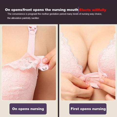 Magic Underwire Lace Breathable Nursing Bra