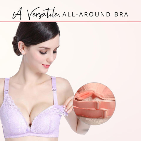 Magic Underwire Lace Breathable Nursing Bra