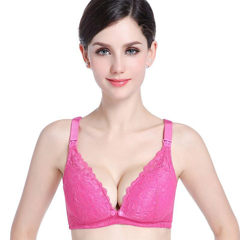 Magic Underwire Lace Breathable Nursing Bra